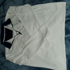 White Nautica Quater Zip